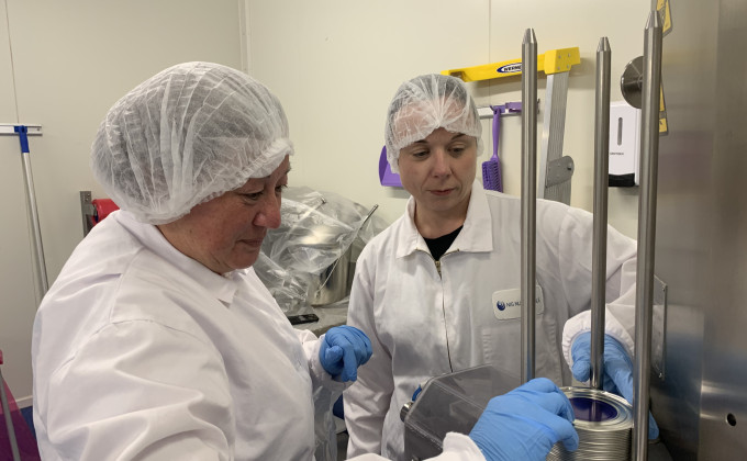 Lacretia is on left and Nicole on the right